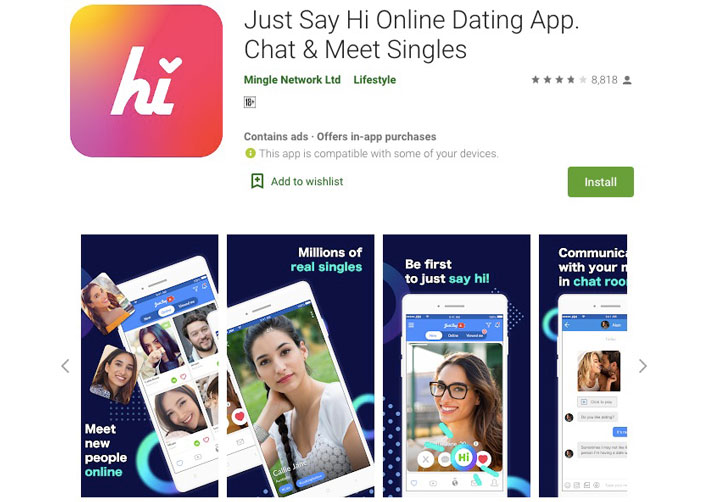 JustSayHi dating app